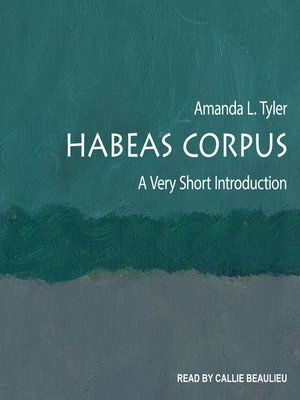 Habeas Corpus - Audiobook